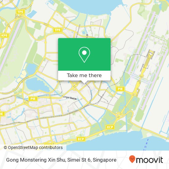 Gong Monstering Xin Shu, Simei St 6 map