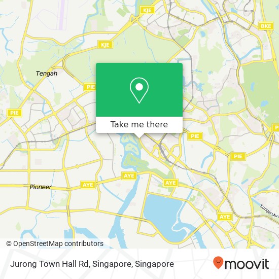 Jurong Town Hall Rd, Singapore map