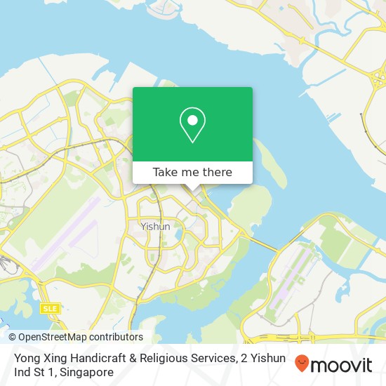 Yong Xing Handicraft & Religious Services, 2 Yishun Ind St 1地图