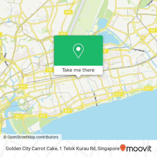 Golden City Carrot Cake, 1 Telok Kurau Rd map