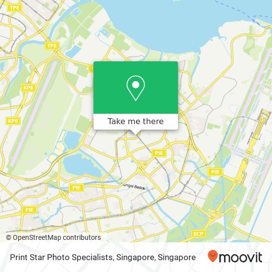 Print Star Photo Specialists, Singapore地图