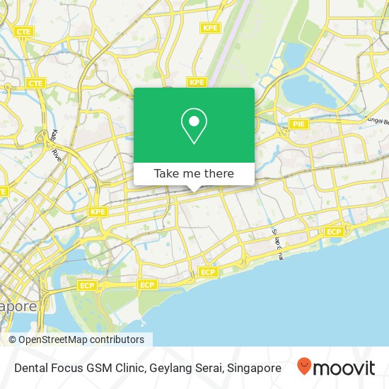 Dental Focus GSM Clinic, Geylang Serai map