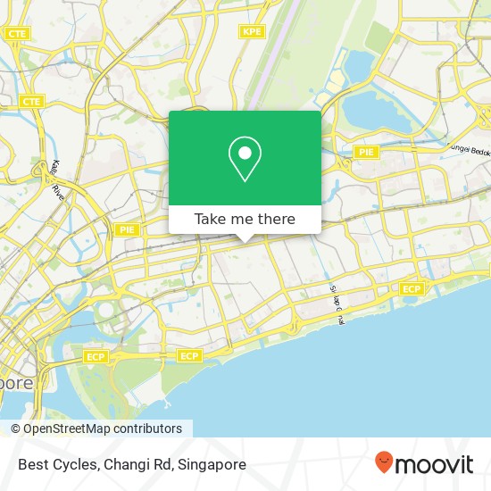 Best Cycles, Changi Rd地图