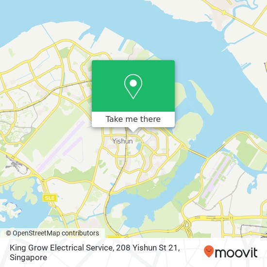 King Grow Electrical Service, 208 Yishun St 21 map