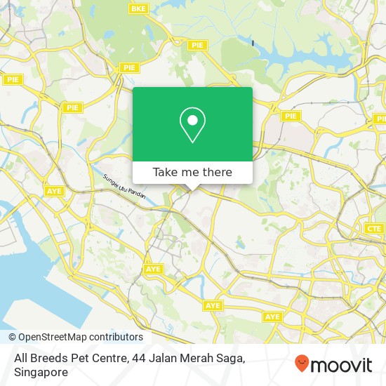 All Breeds Pet Centre, 44 Jalan Merah Saga map