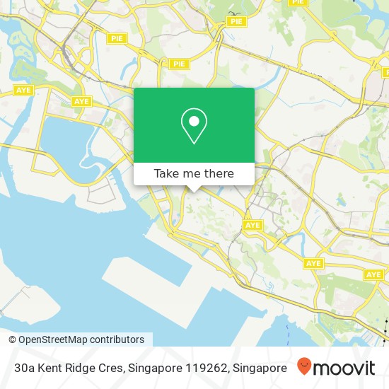 30a Kent Ridge Cres, Singapore 119262地图