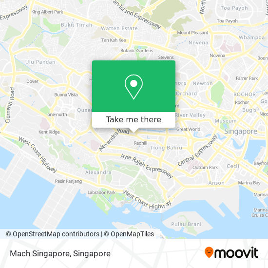 Mach Singapore map