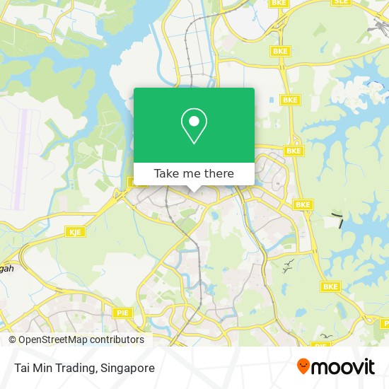 Tai Min Trading map