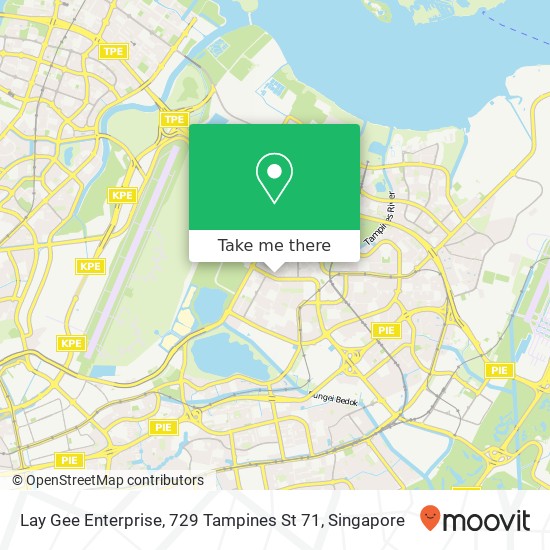 Lay Gee Enterprise, 729 Tampines St 71地图