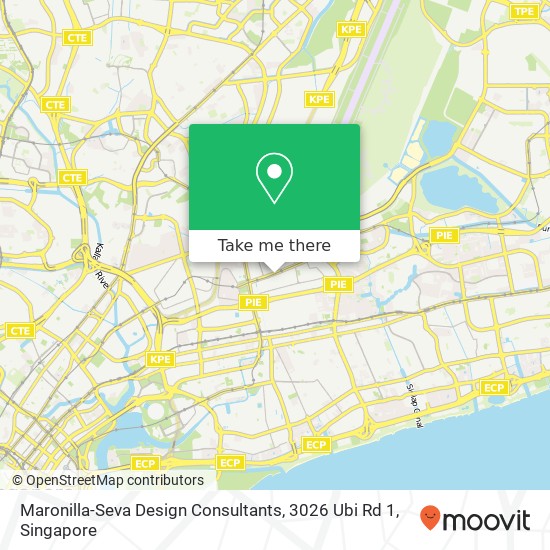 Maronilla-Seva Design Consultants, 3026 Ubi Rd 1地图