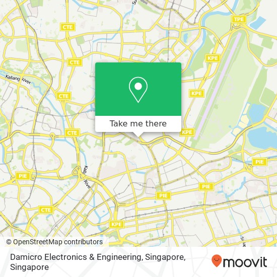 Damicro Electronics & Engineering, Singapore map
