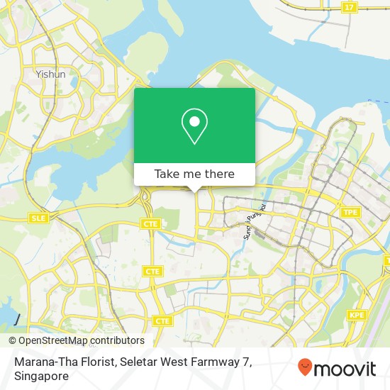 Marana-Tha Florist, Seletar West Farmway 7 map