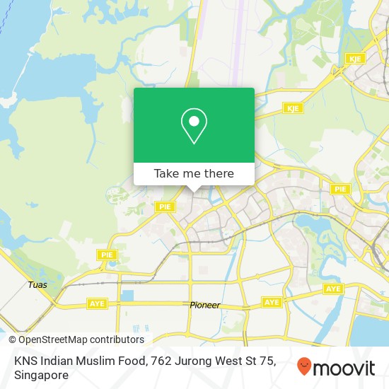 KNS Indian Muslim Food, 762 Jurong West St 75 map