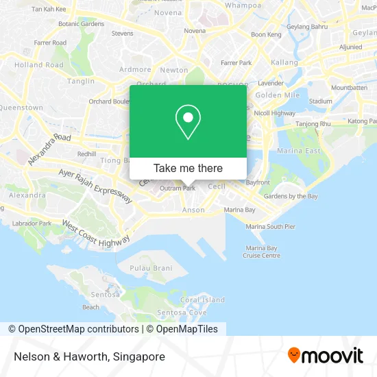 Nelson & Haworth map