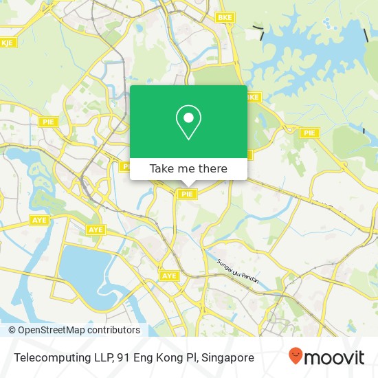 Telecomputing LLP, 91 Eng Kong Pl地图