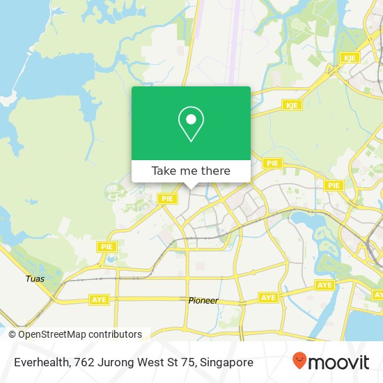 Everhealth, 762 Jurong West St 75地图