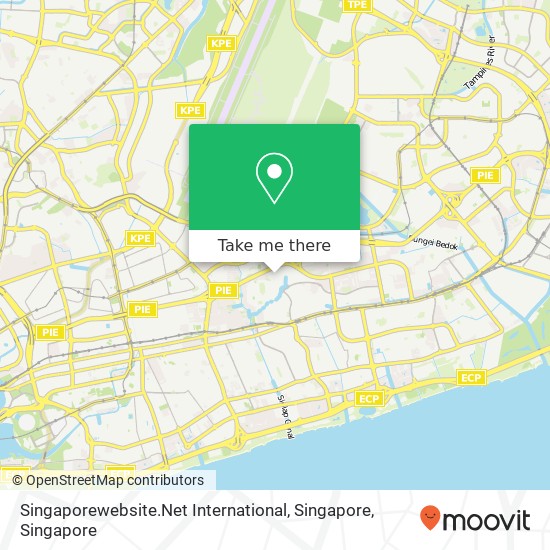 Singaporewebsite.Net International, Singapore map