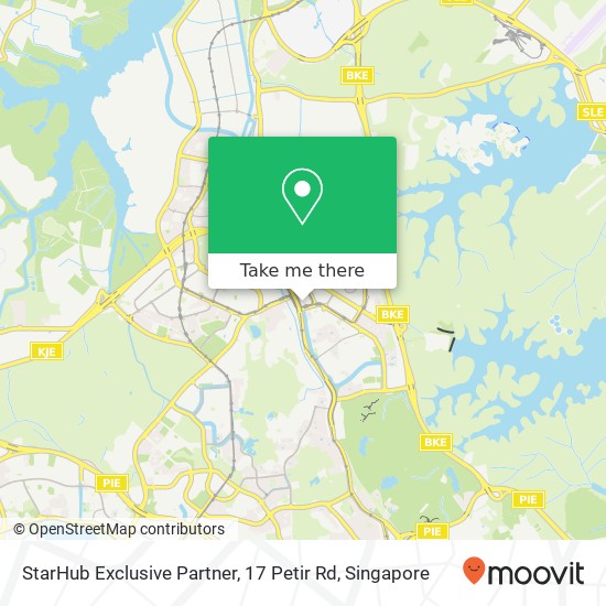StarHub Exclusive Partner, 17 Petir Rd地图