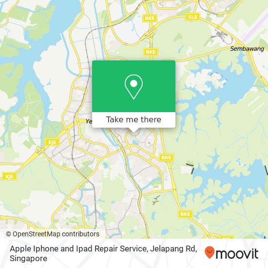 Apple Iphone and Ipad Repair Service, Jelapang Rd地图