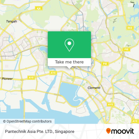 Pantechnik Asia Pte. LTD. map