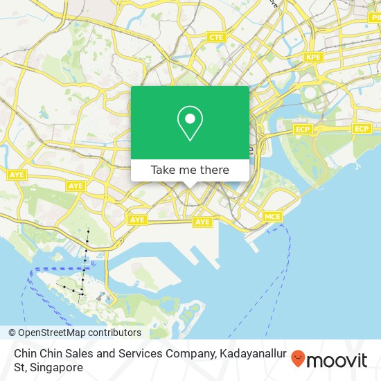 Chin Chin Sales and Services Company, Kadayanallur St map