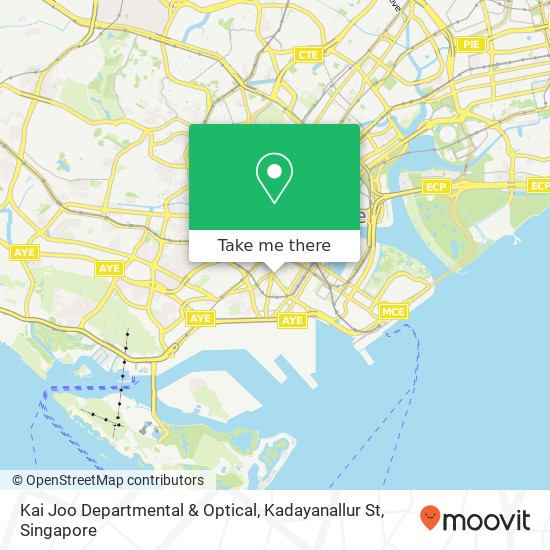 Kai Joo Departmental & Optical, Kadayanallur St map