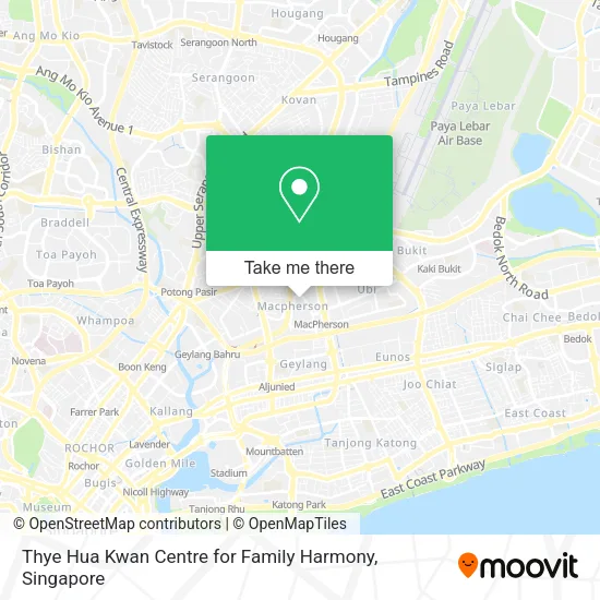 Thye Hua Kwan Centre for Family Harmony地图