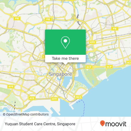 Yuquan Student Care Centre map