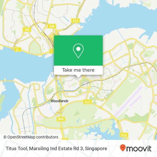 Titus Tool, Marsiling Ind Estate Rd 3地图