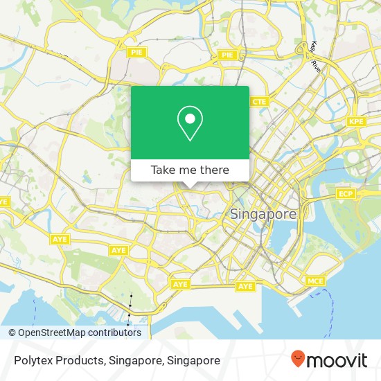 Polytex Products, Singapore map