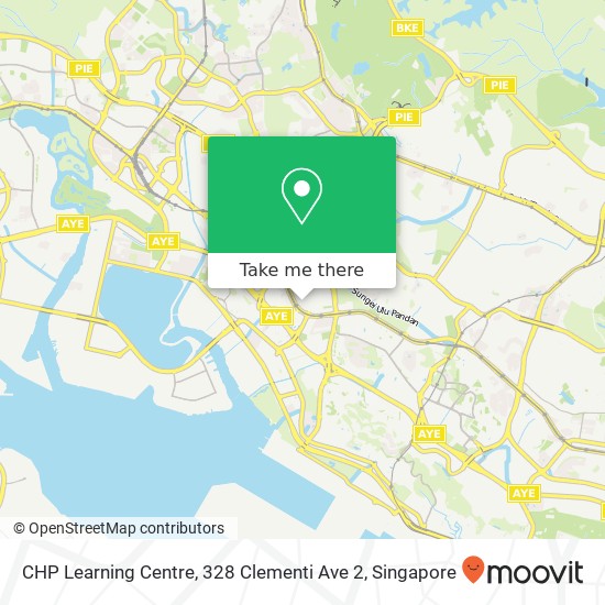 CHP Learning Centre, 328 Clementi Ave 2地图