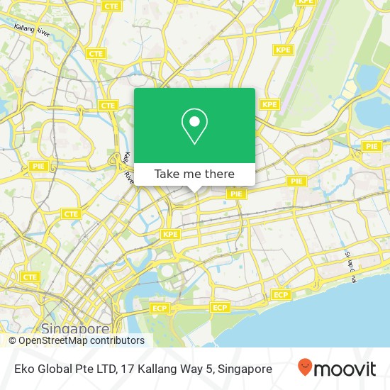 Eko Global Pte LTD, 17 Kallang Way 5 map