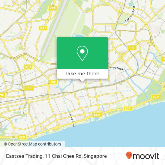 Eastsea Trading, 11 Chai Chee Rd map