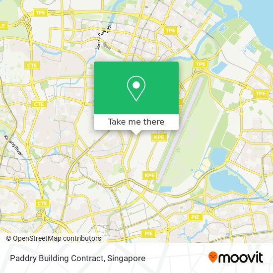 Paddry Building Contract map