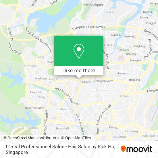 How to get to L'Oreal Professionnel Salon - Hair Salon by Rick Ho in  Singapore by Bus or Metro?