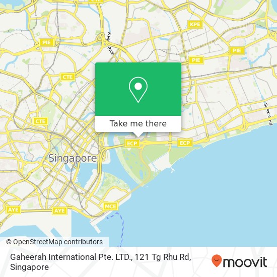 Gaheerah International Pte. LTD., 121 Tg Rhu Rd地图