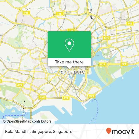 Kala Mandhir, Singapore map