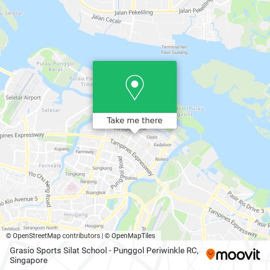 Grasio Sports Silat School - Punggol Periwinkle RC地图