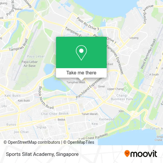 Sports Silat Academy map
