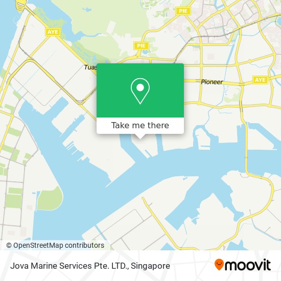 Jova Marine Services Pte. LTD. map