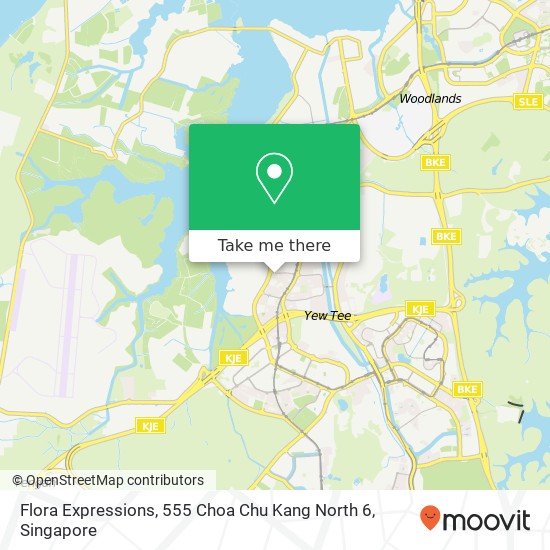 Flora Expressions, 555 Choa Chu Kang North 6 map