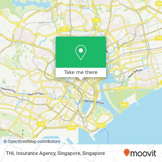 THL Insurance Agency, Singapore地图