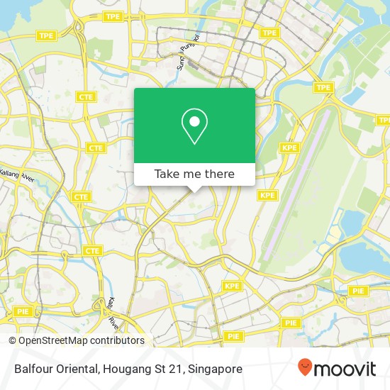 Balfour Oriental, Hougang St 21 map