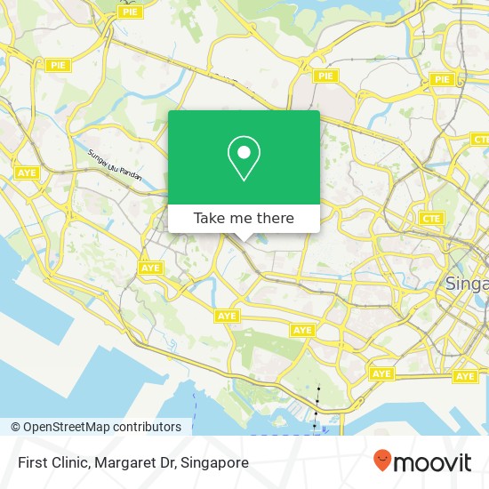 First Clinic, Margaret Dr map