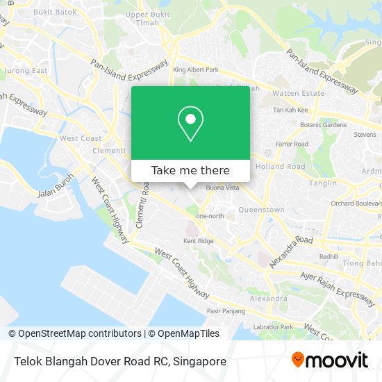 Telok Blangah Dover Road RC map