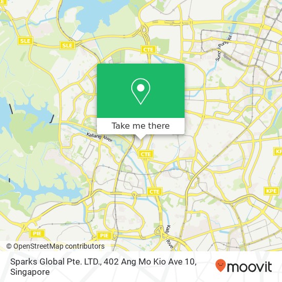 Sparks Global Pte. LTD., 402 Ang Mo Kio Ave 10 map