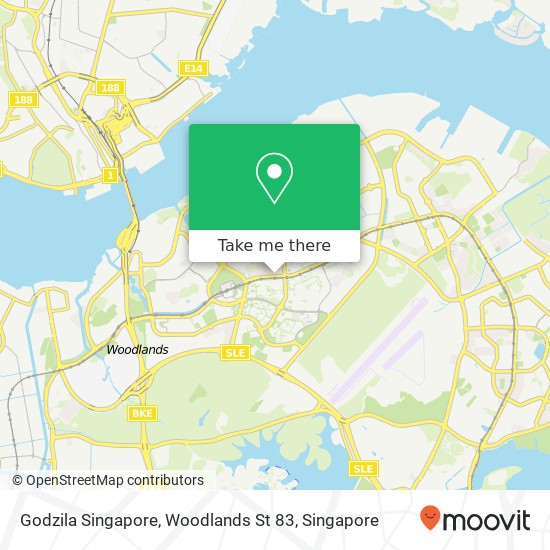 Godzila Singapore, Woodlands St 83地图