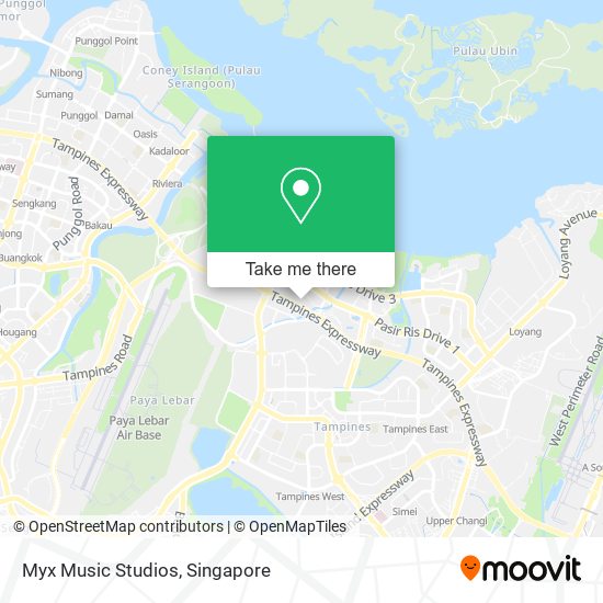 Myx Music Studios map
