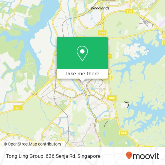 Tong Ling Group, 626 Senja Rd地图