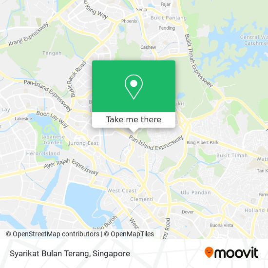 Syarikat Bulan Terang map